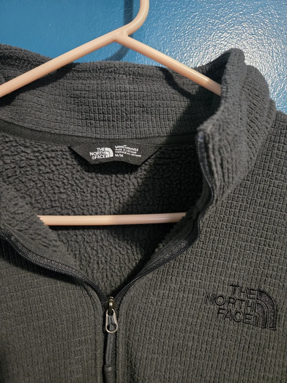 The North Face waffle knit